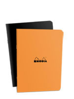 Rhodia A5 stapled books