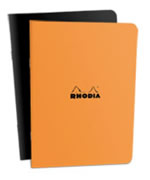 Rhodia A4 stapled books