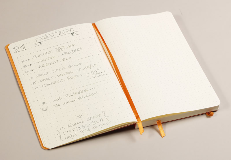 Free Gift Rhodia Ruled Quality Notebook Quality A5