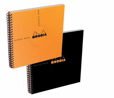 Rhodia Spiral Reverse Book