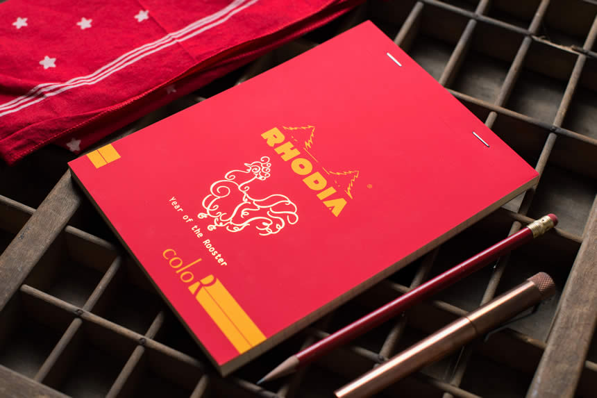 Year of the Rooster (2017) Limited Edition Rhodia ColoR Notepad
