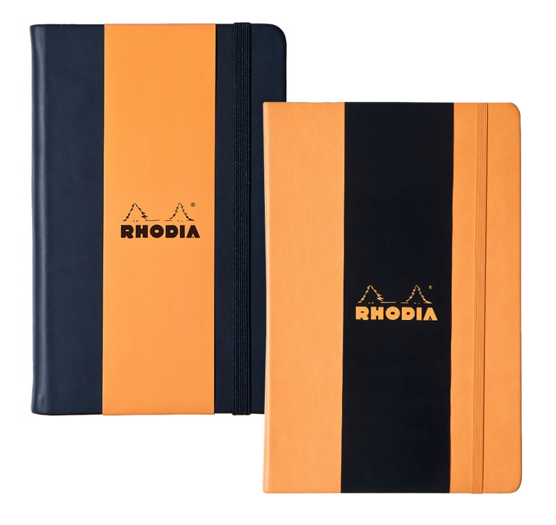 Rhodia Goalbook A5 Dot Grid Notebook in Silver - 5.75 x 8.25